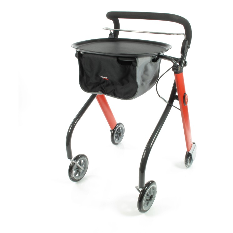 Trust Care Indoor Rollator Let's Go Rot