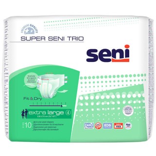 Super Seni Trio, Größe Extra Large, Karton 6x10 Stück