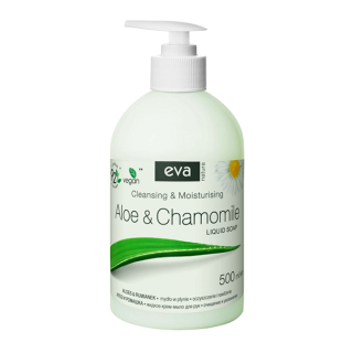 eva Natura cremige Flüssigseife Aloe Vera & Kamille, 500 ml