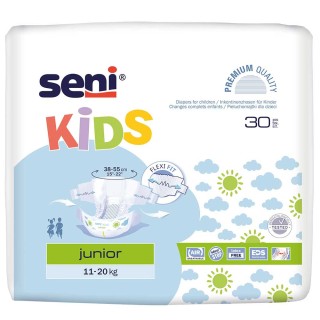 Seni Kids Junior, Windeln, 11-20 Kg, KARTON, 5x30 Stück